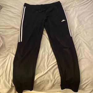 Adidas three stripes joggers